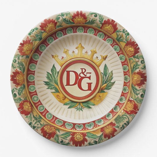 Dolce & Gabbana Carretto Siciliano Teller (Vorderseite)