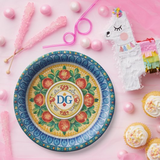 Dolce & Gabbana Carretto Siciliano Teller (Party)