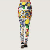 Dolce Gabbana New Season Moderne Typografie Design Leggings (Rückseite)