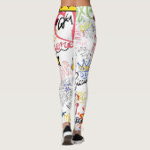 Dolce Gabbana New Season Moderne Typografie Design Leggings (Rückseite)