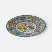 Dolce & Gabbana Sicilian Cart Whimsy Paper Plate Pappteller (Schrägansicht)