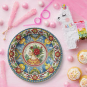 Dolce & Gabbana Sicilian Cart Whimsy Paper Plate Pappteller (Party)