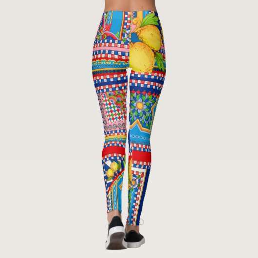 Dolce Patchwork Leggings (Rückseite)