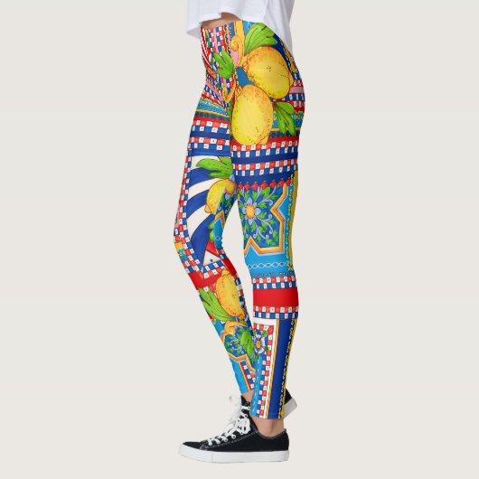Dolce Patchwork Leggings (Links)