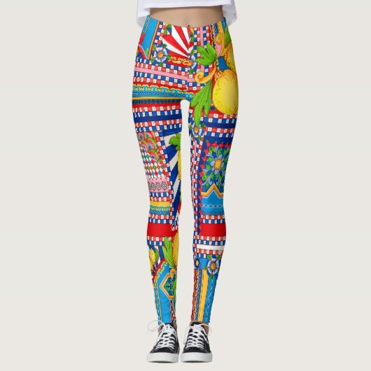 Dolce Patchwork Leggings (Vorderseite)