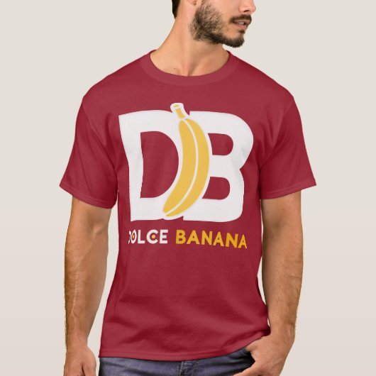 Dolce (Sweet) Banana T - Shirt (Vorderseite)