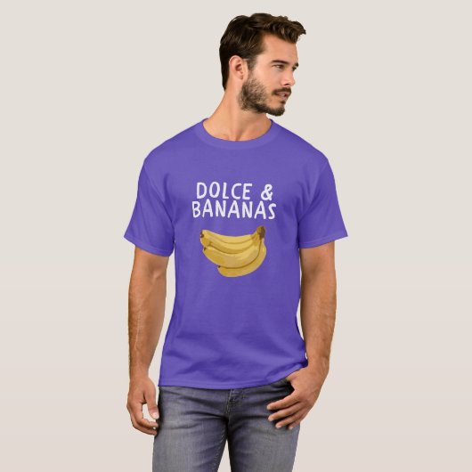 Dolce und Banane T-Shirt (Vorne ganz)