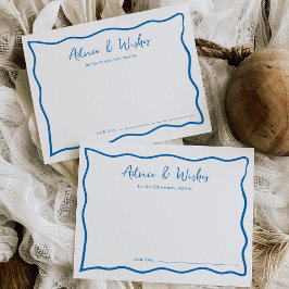 Dolce Vita Brautparty Advice Card Postkarte