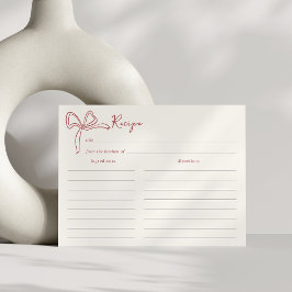 Dolce Vita Brautparty Rezept Card Postkarte