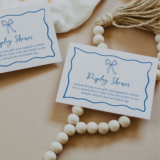 Dolce Vita Display Dusche Begleitkarte