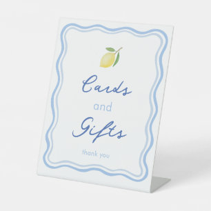 Dolce Vita Doodle Cards & Gifts Polterabend Sockelschild