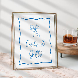 Dolce Vita Italia Brautparty Card & Geschenksign Poster