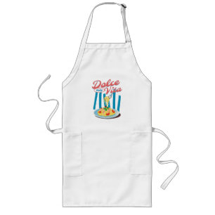 Dolce Vita Italy Pasta Lange Schürze