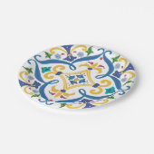 Dolce-Vita-Kartonteller Pappteller (Schrägansicht)