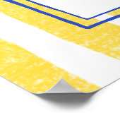 Dolce vita Lemons Brautparty - Empfang Poster (Ecke)