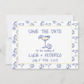 Dolce Vita Limoncello Butter Gelb Save the Date (Vorderseite)