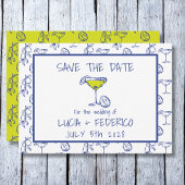 Dolce Vita Limoncello trinken Hochzeit Save The Date