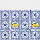 Dolce Vita Meditarrean Blue & Lemons italienische Fliese