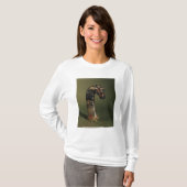 Dolchgriff in Form eines Kopfes des Pferds T-Shirt (Vorne ganz)