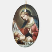 Dolci Madonna, Italien Keramik Ornament (Links)