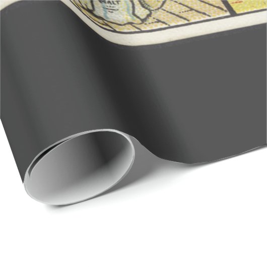 Dole Brothers Ad Hops und Malt Ephememery Geschenkpapier (Rolleneckpunkt)