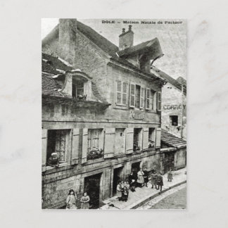 Dole Maison Natale de Louis Pasteur Vintag Post Postkarte