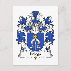 Dolega-Familienwappen Postkarte