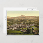 Dolgelly und Cader Idris (d.h. Dolgellau und Cadai Postkarte (Vorne/Hinten)