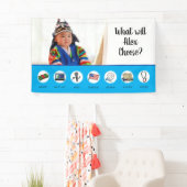 Doljabi Doljanchi Dol 1. erster Geburtstag Banner (Insitu)