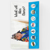 Doljabi Doljanchi Dol 1. erster Geburtstag Banner (Vertikal)