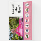 Doljabi Doljanchi Dol 1. erster Geburtstag Banner (Vertikal)