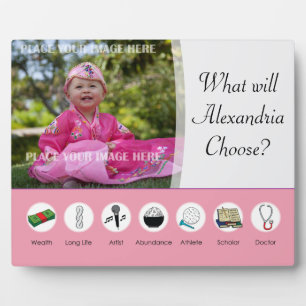 Doljabi Doljanchi Dol Korean 1st First birthday Fotoplatte