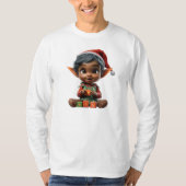 Doll Baby Christmas Elf Men's T-Shirt (Vorderseite)