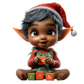 Doll Baby Christmas Elf Men's T-Shirt