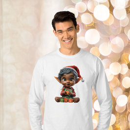 Doll Baby Christmas Elf Men's T-Shirt