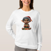 Doll Baby Christmas Elf Women's T-Shirt (Vorderseite)