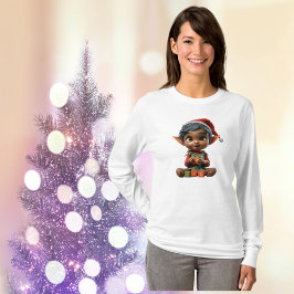 Doll Baby Christmas Elf Women's T-Shirt