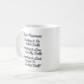 Doll Collector Lover Enthusiast Kaffeetasse (Vorderseite Links)