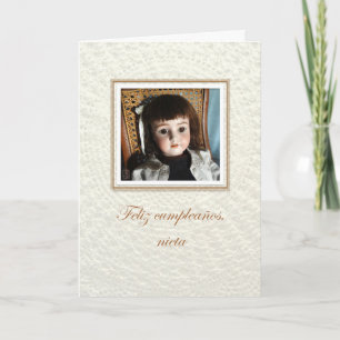 Doll Frances nieta/Enkelin Geburtstag Karte