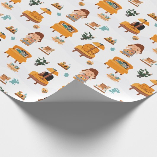 Doll House Geschenkpapier (Ecke)