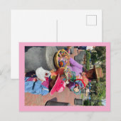 Doll Lady Peru auf Postkarte (Vorne/Hinten)