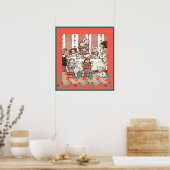 Doll Party Poster (Küche)