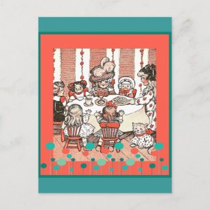 Doll Party Postkarte