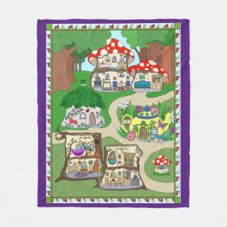 Doll Play Blanket Fleecedecke