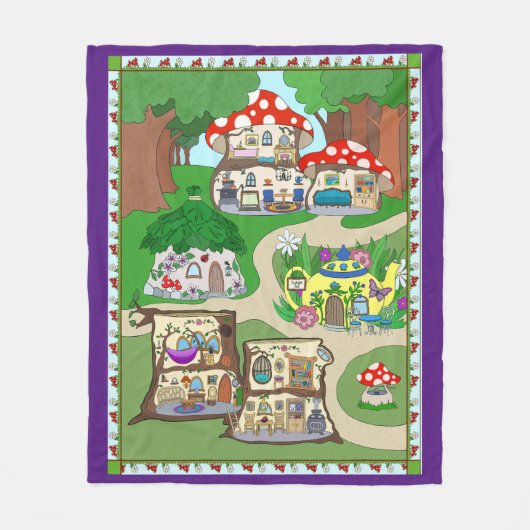 Doll Play Blanket Fleecedecke (Vorderseite)