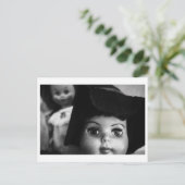 Doll Portrait - Close up Postkarte (Stehend Vorderseite)