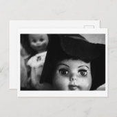 Doll Portrait - Close up Postkarte (Vorne/Hinten)