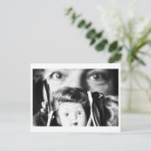 Doll Portrait - Doll mom with doll Postkarte (Stehend Vorderseite)