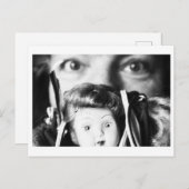 Doll Portrait - Doll mom with doll Postkarte (Vorne/Hinten)