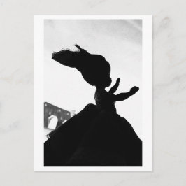 Doll Portrait - Flying doll Postkarte